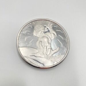 Spider-Man vs. Venom Epic Battles Marvel POG Slammer Comics‎ Silver 1995 Toy Biz